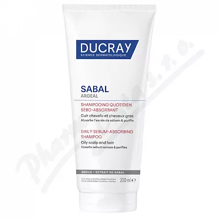 DUCRAY Sabal Argeal Szampon absorbujący sebum 200ml