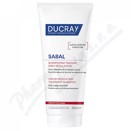 DUCRAY Sabal Szampon regulujący wydzielanie sebum 200ml