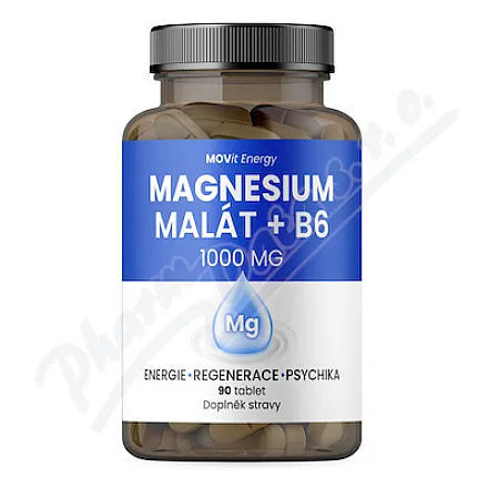 MOVit MAGNESIUM MALATE 1000mg + B6 tbl.90