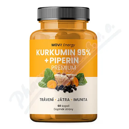 MOVIT KURKUMIN 95% PIPERIN PREMIUM cps.60