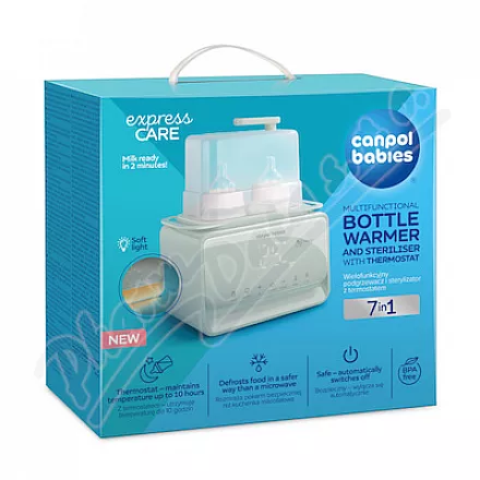 Canpol babies Ohřívač a sterilizátor lahví 7v1