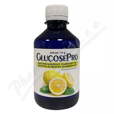 GlucosePro glukózový toleranční test citron 250ml