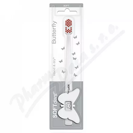 SOFTdent Szczoteczka do zębów motylek SOFT 1szt.