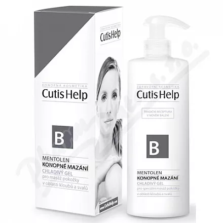 CutisHelp MENTOLEN konopné mazání 200ml