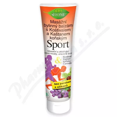 BIO BIONE Sport masážní bylinný balzám 300ml