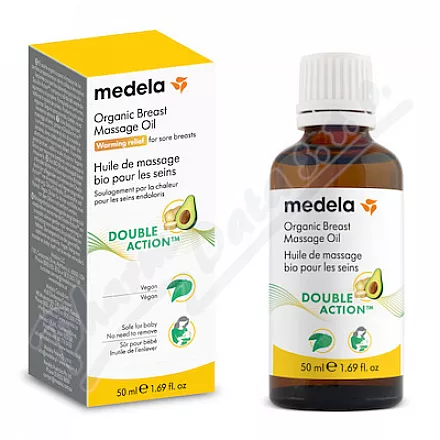 Medela organický masážní olej na prsy 50ml