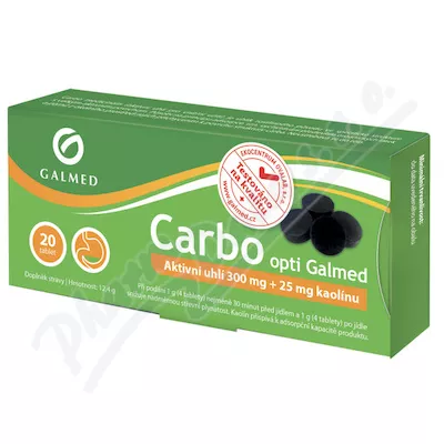 Carbo Opti 300mg tbl.20 Galmed