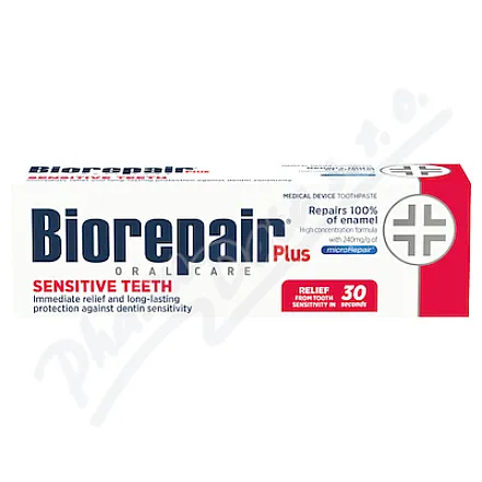 Biorepair Plus zubní pasta Sensitive Teeth 75ml