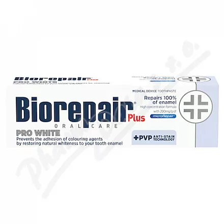 Biorepair Plus Pro White zubní pasta 75ml
