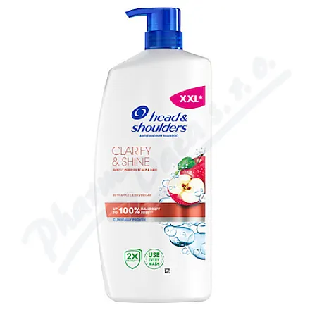 Szampon H&S Clarify&Shine XXL 800 ml