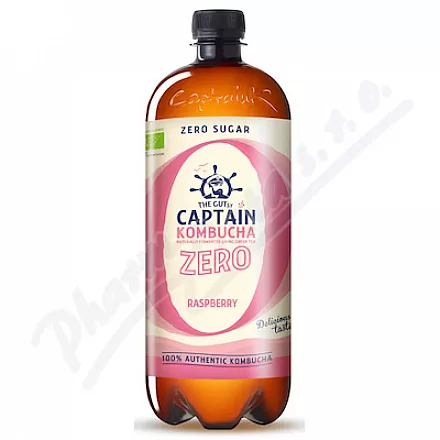 The Gutsy Captain Kombucha malina zero BIO 1l