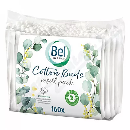 Bel Face&Body Cotton vatové tyčinky sáček 160ks