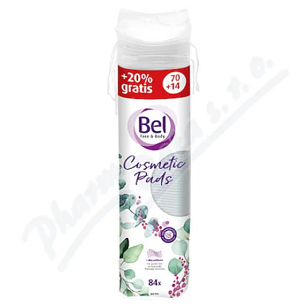 Bel Face&Body Cosmetic odlič. tamp. kulaté 70+14ks