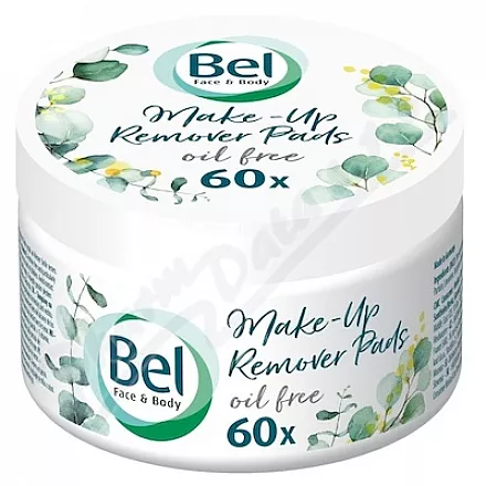 Bel Face&Body vlhčené odlič.tamp.s aloe vera 60ks