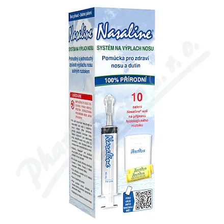 System płukania nosa Nasaline 10szt