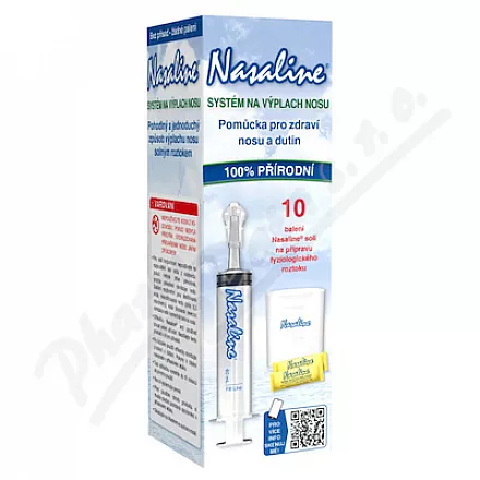 Nasaline Systém na výplach nosu 10ks