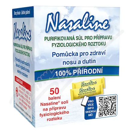 Nasaline Sůl pro přípravu fyziolog.roztoku 50ks
