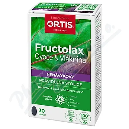 Fructolax Ovoce&Vláknina tbl.30