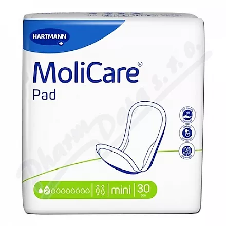VLOŽKY ABSORPČNÍ MOLICARE PAD 2 KAPKY MINI