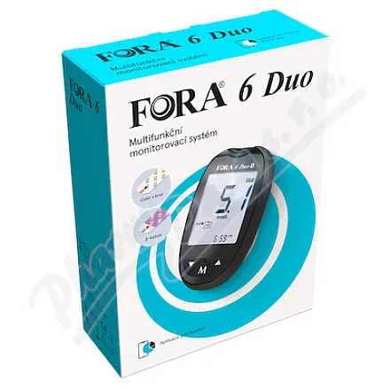 FORA 6 Duo Glukometr Multifun.monitorovací systém
