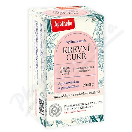 Apotheke FAF UK Krevní cukr čaj 20x2g