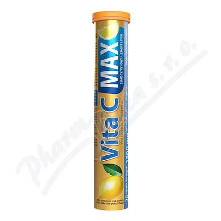 ActivLab Vita C MAX citron šumivé tbl.20
