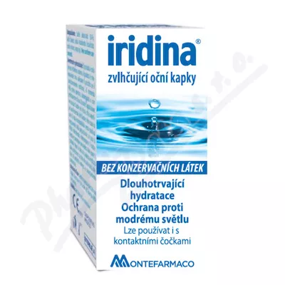 IRIDINA zvlhčující oční kapky 10ml
