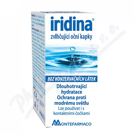 IRIDINA zvlhčující oční kapky 10ml