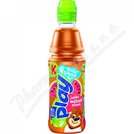 KUBÍK play voda&ovoce jablko-meloun-aronie 400ml