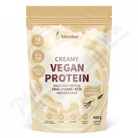 Blendea Vegan Protein Creamy vanilka 400g