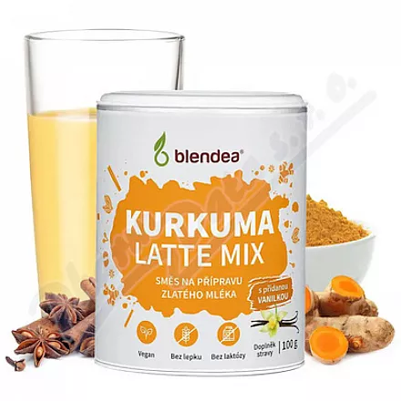 Blendea Kurkuma Latte Mix vanilka 100g