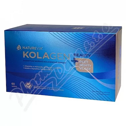 Naturevia Kolagen mořský Beauty+ 60 sáčků