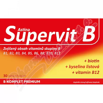 Astina Supervit B-komplet Premium tbl.30