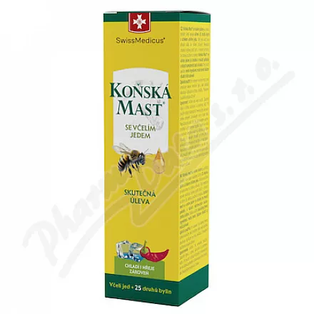 SwissMedicus Maść końska z jadem pszczelim 75ml