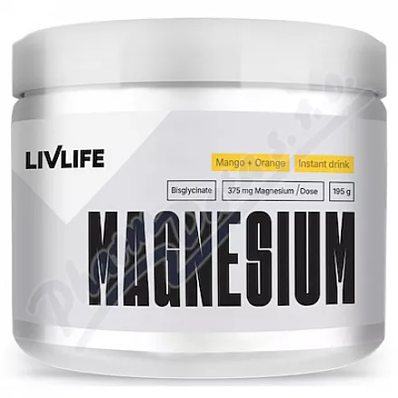 LIVLIFE Magnesium mango a pomeranč 195g