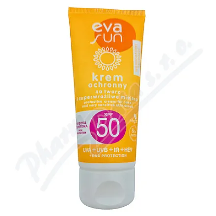 Eva Sun ochranný krém na obličej SPF50 50ml