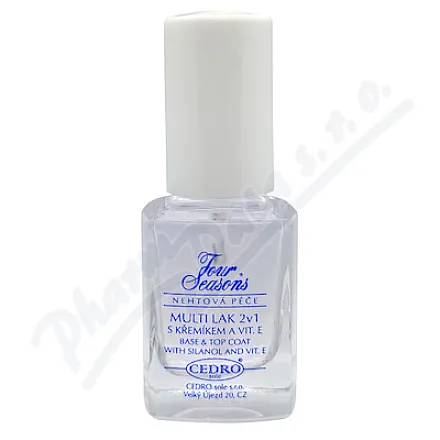 Four Seasons multi lakier 2w1 z silikonem i wit.E 12ml