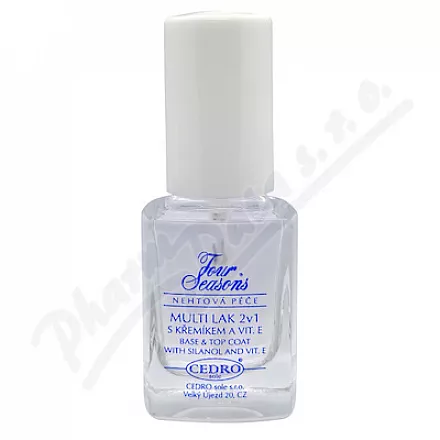 Four Seasons multi lakier 2w1 z silikonem i wit.E 12ml
