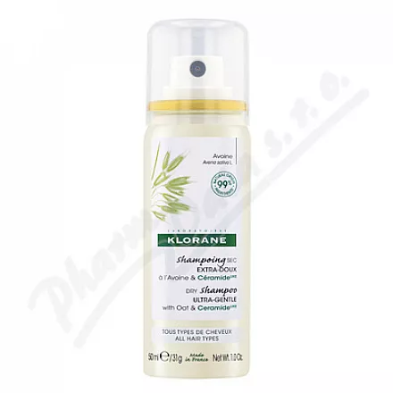 KLORANE Suchý šampon s ovsem a ceramidy 50ml
