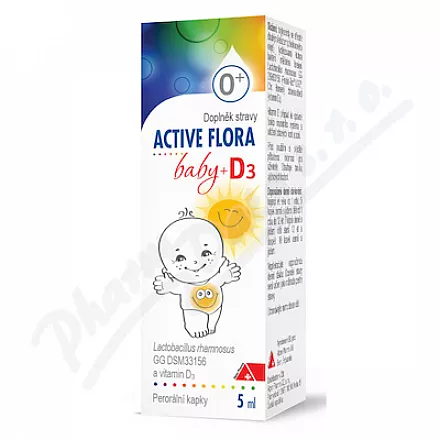 Active Flora baby+D3 5ml