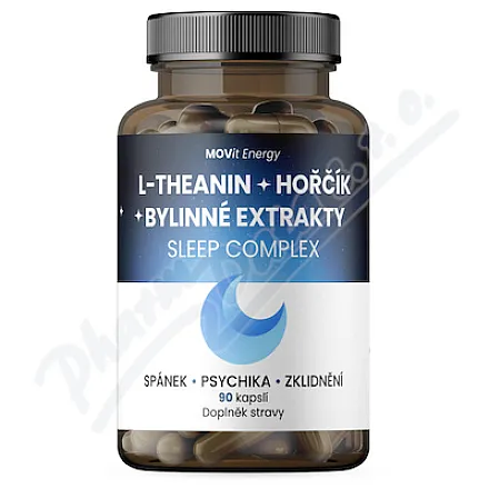 MOVit Sleep Complex L-theanin+hoř.+byl.ext.cps.90