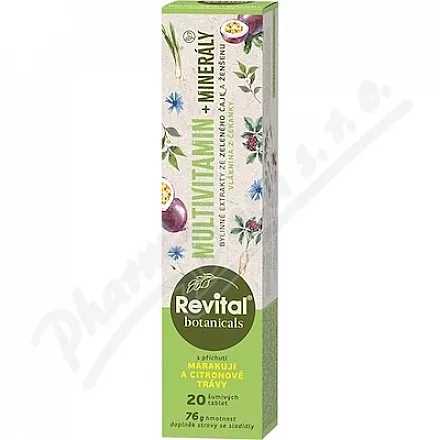Revital Botanicals Multivitamin+minerály eff.20