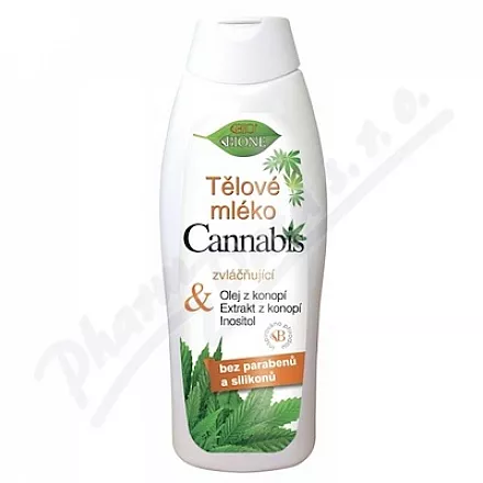 BIO BIONE Cannabis balsam do ciała 500ml - tělová mléka,oleje,krémy,másla,