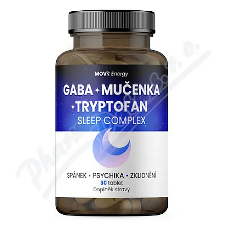 MOVit Gaba Mučenka Tryptofan Kompleks nasenny tbl.60