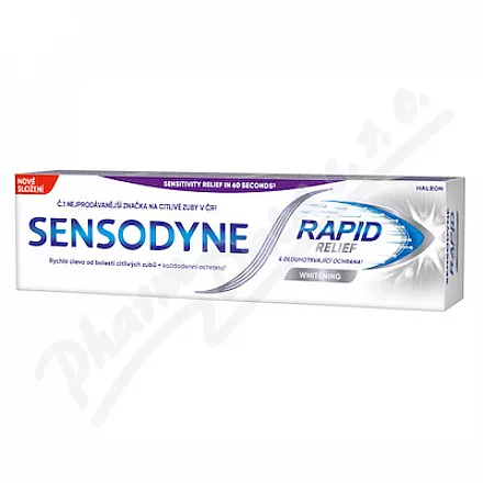 Sensodyne Rapid Relief Wybielająca pasta do zębów 75ml