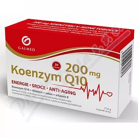 Koenzym Q10 200mg tob.30 Galmed