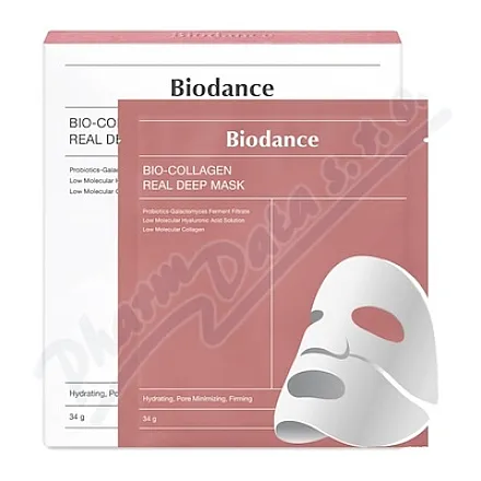 Biodance kolagenová hydro/gelová pleť.maska 4x34g