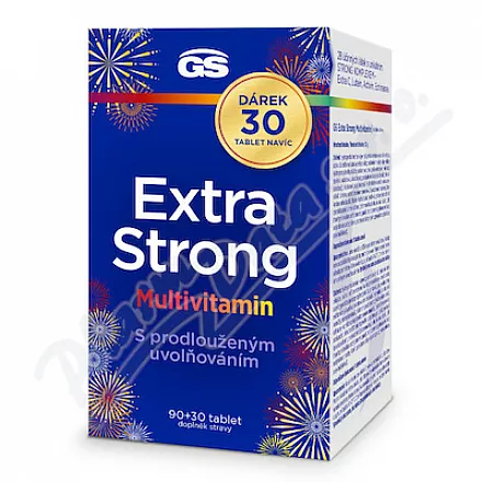 GS Extra Strong Multiwitamina tbl.90 30 dárek