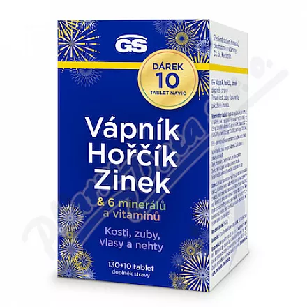 GS Wapń Magnez Cynk tbl.130 10 upominek