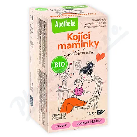 Apotheke Organic Breastfeeding Moms Tea 20x1,5g
